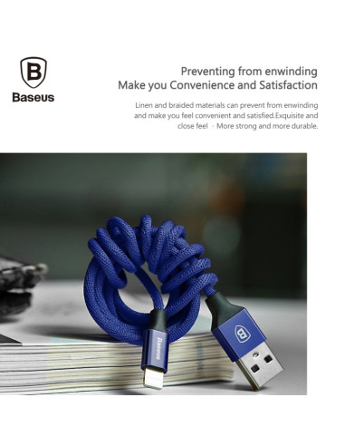 Cavo Lightning Baseus 1.8m Blu Blu Navy | Melacompro