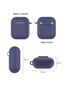 Cover iPhone SE 2020 Silicone Viola | Melacompro 2