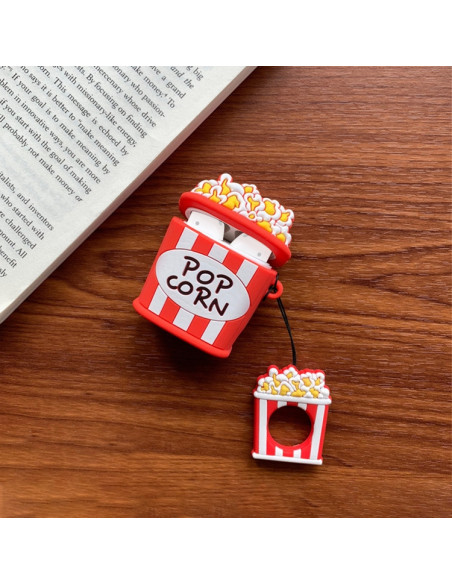 Cover AirPods 1/2 Silicone Popcorn Chips | Melacompro