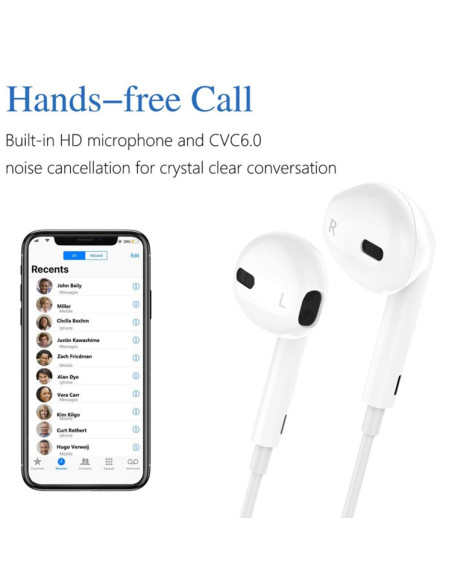 Earphone Bianco Universale | Melacompro