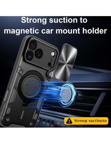 Cover iPhone 17 Pro Max Denim Blu Scuro Nero | Melacompro