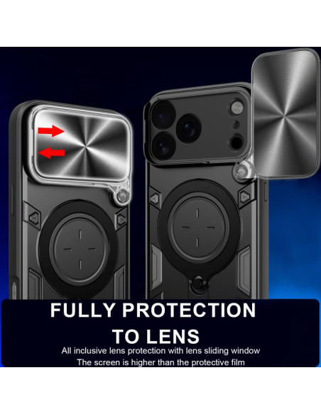 Cover iPhone 17 Pro Max Denim Blu Scuro Nero | Melacompro