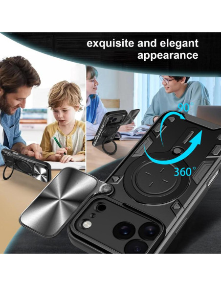 Cover iPhone 17 Pro Max Denim Blu Scuro Nero | Melacompro