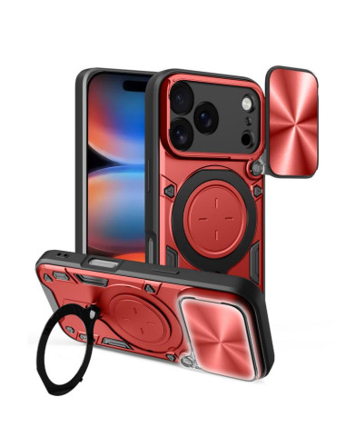 Cover iPhone 17 Pro Denim Blu Blu Navy Rosso | Melacompro