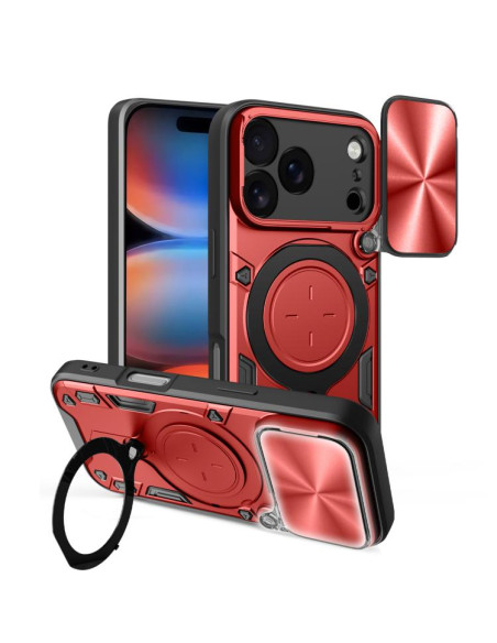 Cover iPhone 17 Pro Denim Blu Blu Navy Rosso | Melacompro