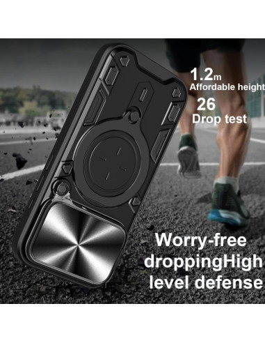 Cover iPhone 17 Pro Denim Blu Blu Navy Rosso | Melacompro