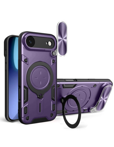 Cover iPhone Air Denim MagSafe Blu Scuro Viola | Melacompro
