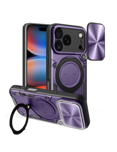 Cover iPhone 17 Pro Denim Blu Blu Navy Viola | Melacompro