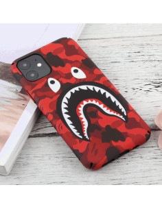 Cover iPhone 11 PC Mostro Rosso Luminoso