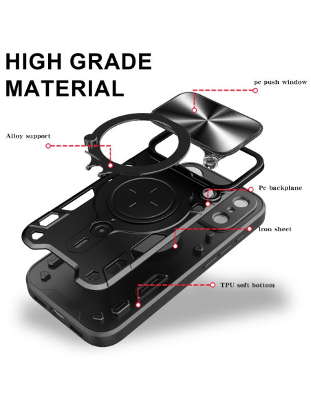 Cover iPhone 17 Pro Denim Blu Blu Navy Viola | Melacompro