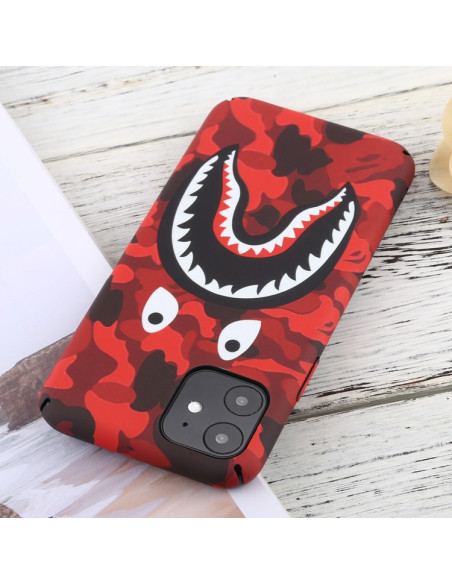 Cover iPhone 11 Mostro Rosso Luminoso | Melacompro