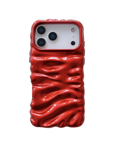 Cover iPhone 17 Pro Max TPU Ibrida Rosso | Melacompro