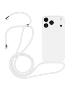 Cover iPhone 17 Pro Max Silicone Liquido Nero Bianco