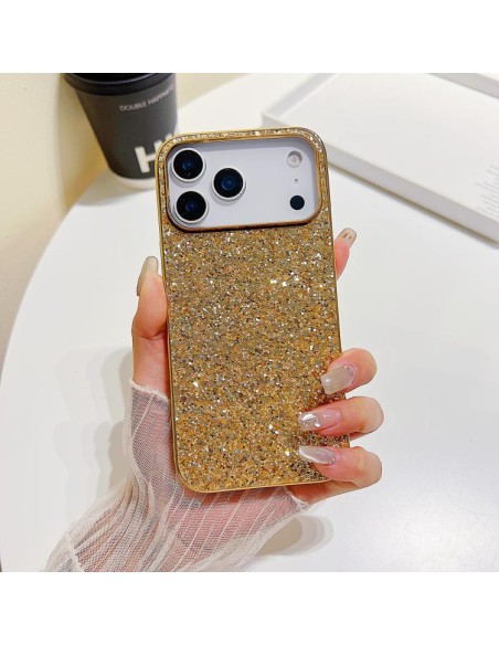 Cover iPhone 17 Pro Max TPU Antiurto Oro | Melacompro