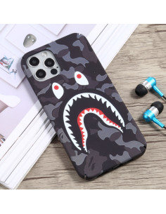 Cover iPhone 12 Pro PC Mostro Nero Luminoso