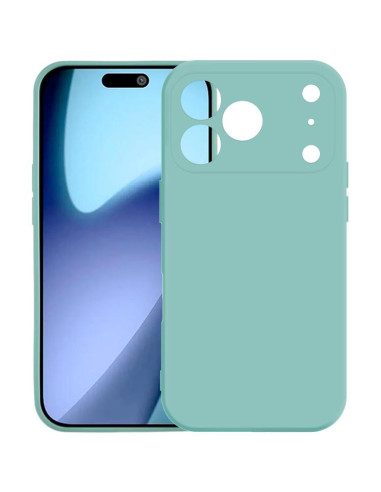 Cover iPhone 17 Pro Max TPU Ibrida Light Blu | Melacompro