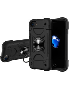 Cover iPhone 6/7/8/SE 2020 Silicone Nero | Melacompro