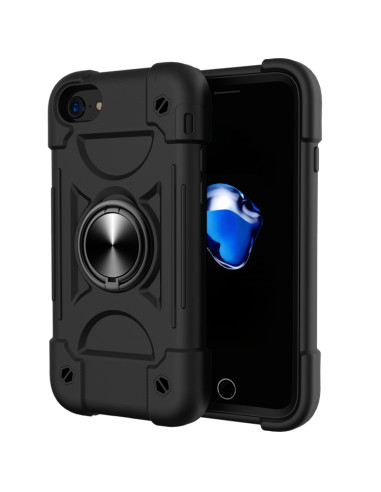 Cover iPhone 6/7/8/SE 2020 Silicone Nero | Melacompro