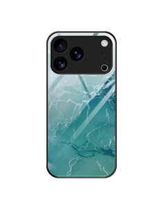 Cover iPhone 17 Pro Vetro Marmo Tifone