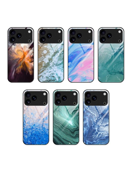 Cover iPhone 17 Pro Marmo Vetro | Melacompro