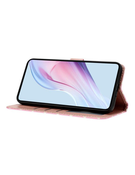 Cover iPhone 17 Pro Vegan Leather Rosso Rosa | Melacompro