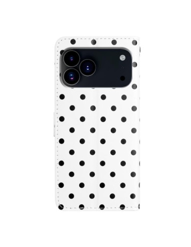 Cover iPhone 17 Pro Vegan Leather Rosso Bianco | Melacompro