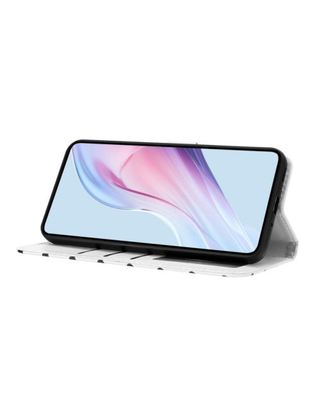 Cover iPhone 17 Pro Max Vegan Leather Bianco | Melacompro