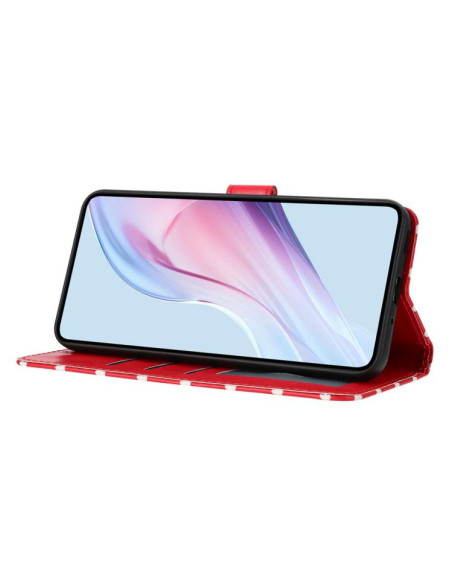 Cover iPhone 17 Pro Max Vegan Leather Rosso | Melacompro