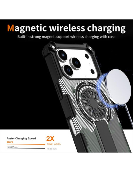 Cover iPhone 17 Pro MagSafe Mimetico | Melacompro