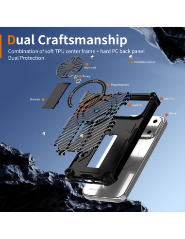 Cover iPhone 17 Pro MagSafe Mimetico | Melacompro