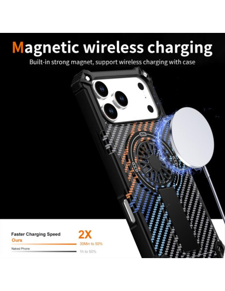 Cover iPhone 17 Pro Max MagSafe Mimetico | Melacompro