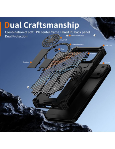 Cover iPhone 17 Pro Max MagSafe Mimetico | Melacompro