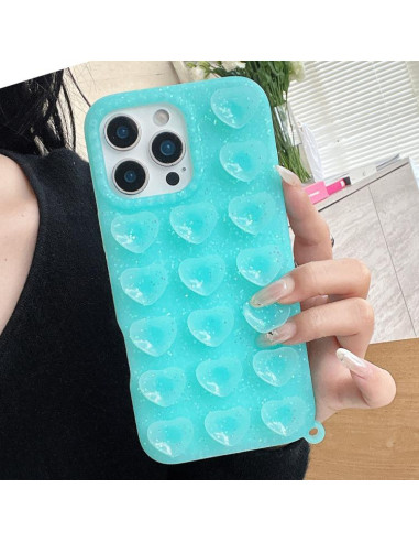 Cover iPhone Air Cuore Rosa Verde | Melacompro