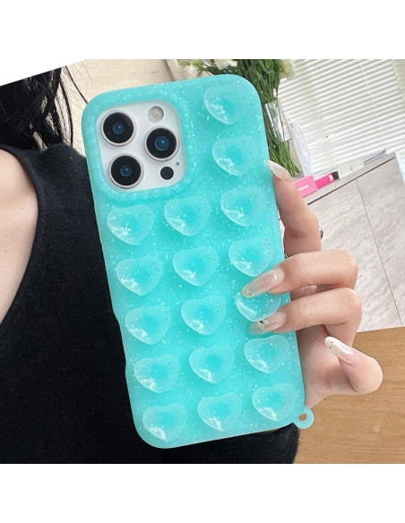 Cover iPhone Air Cuore Rosa Verde | Melacompro