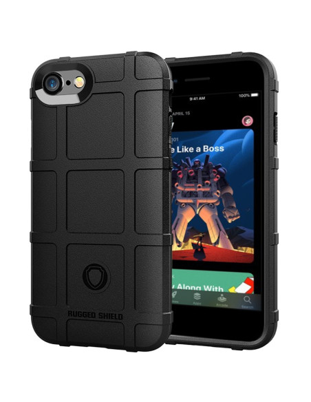 Cover iPhone SE 2020 TPU Antiurto Nero | Melacompro