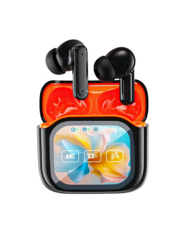 Earphone Bianco Universale Nero Arancione | Melacompro