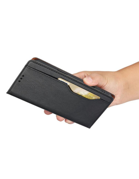 Cover iPhone 17 Pro Pelle Nero | Melacompro