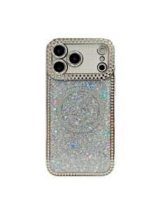 Cover iPhone Air TPU Glitterato Specchio Oro Champagne