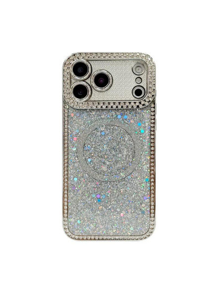 Cover iPhone 17 Pro Max Glitterato Oro | Melacompro