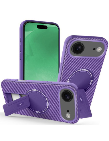 Cover iPhone Air Mimetico MagSafe Viola | Melacompro