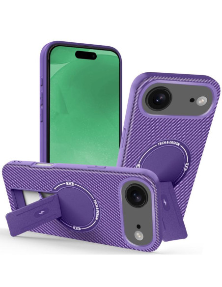 Cover iPhone Air Mimetico MagSafe Viola | Melacompro