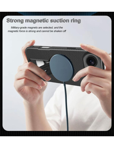 Cover iPhone Air Mimetico MagSafe Viola | Melacompro