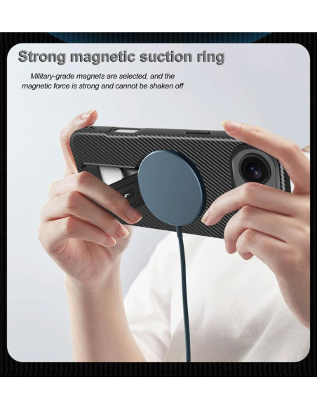 Cover iPhone Air Mimetico MagSafe Viola | Melacompro