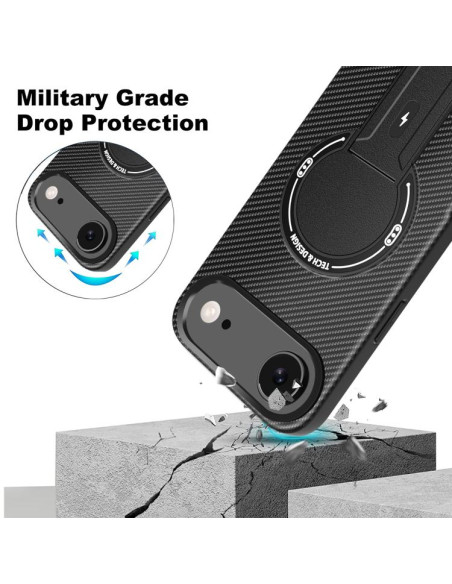 Cover iPhone Air Mimetico MagSafe Viola | Melacompro