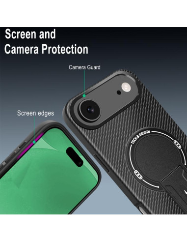 Cover iPhone Air Mimetico MagSafe Viola | Melacompro