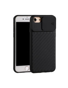 Cover iPhone SE 2020 TPU Mostro Marrone Nero | Melacompro