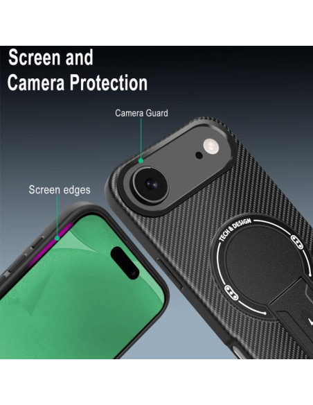 Cover iPhone Air Mimetico MagSafe Nero | Melacompro