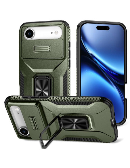 Cover iPhone Air Mimetico Ring Holder Pine Verde | Melacompro