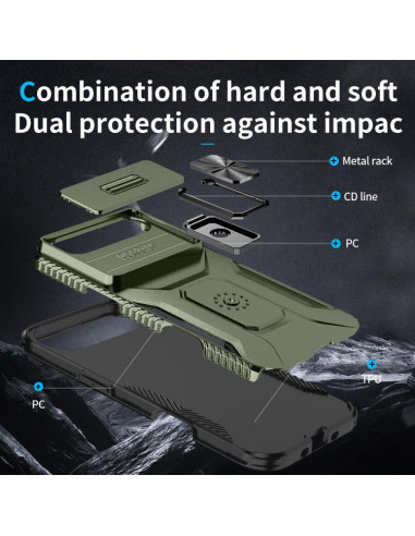 Cover iPhone Air Mimetico Ring Holder Pine Verde | Melacompro