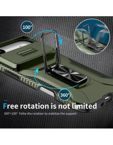 Cover iPhone Air Mimetico Ring Holder Pine Verde | Melacompro